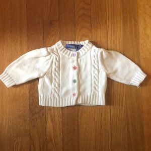 Genuine Baby cardigan never worn